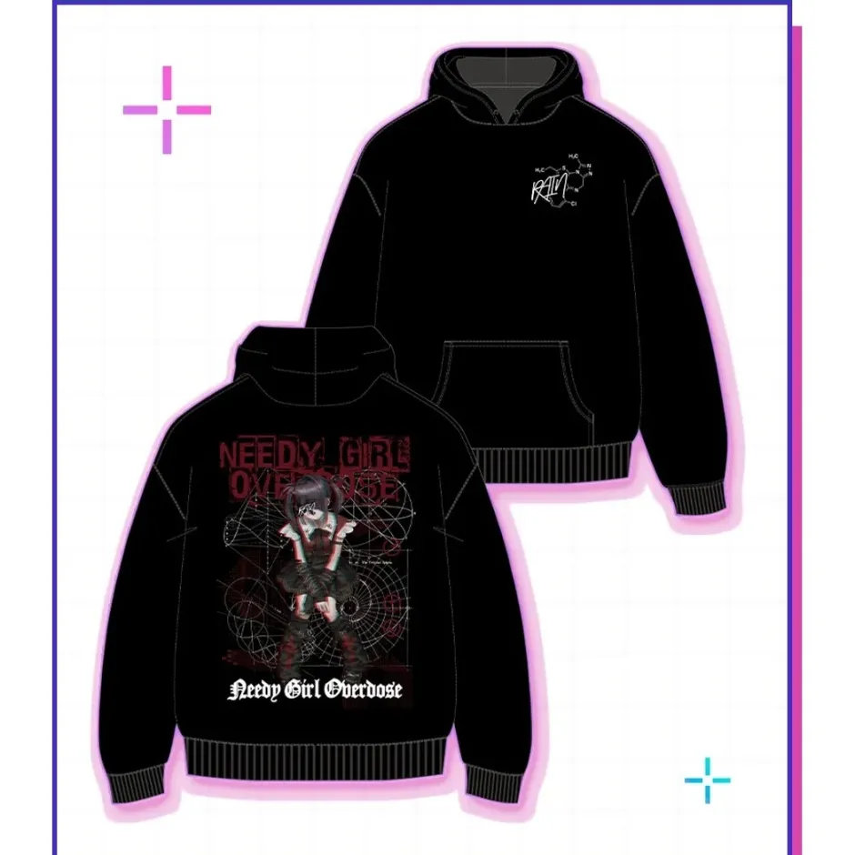 Jackets & Hoodies>Needy Streamer Overload Rain Parker