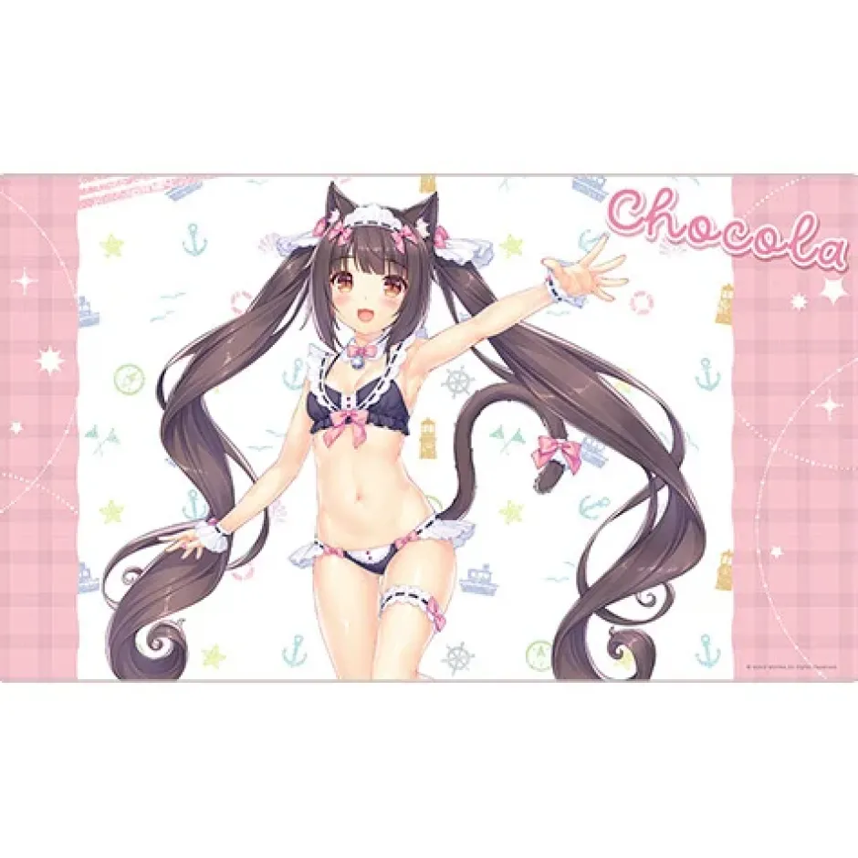 Home Goods>Nekopara Rubber Mat Chocola: Maid Swimsuit Ver.