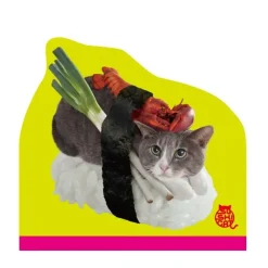 Notebooks & Memo Pads>Neko-Sushi Memo Pad