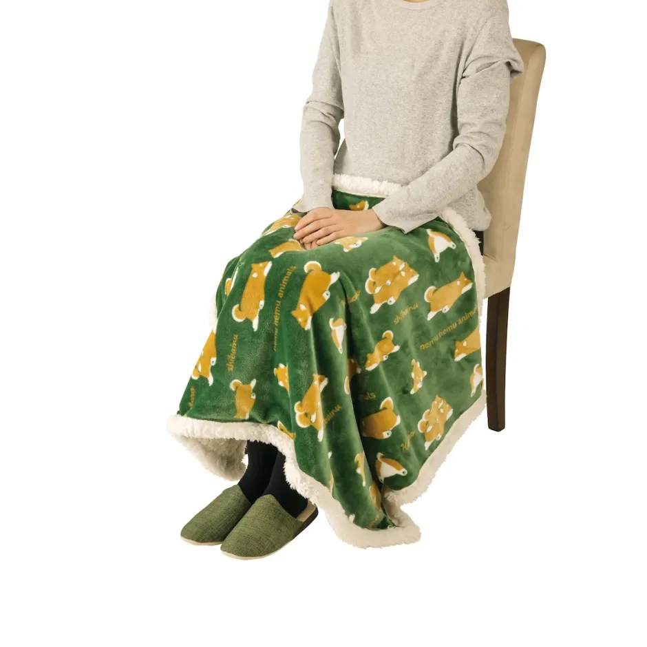Blankets>Nemu Nemu Animals Printed 3-Way Blanket Series
