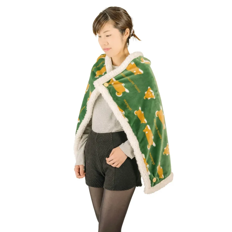 Blankets>Nemu Nemu Animals Printed 3-Way Blanket Series
