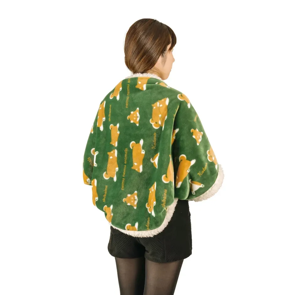 Blankets>Nemu Nemu Animals Printed 3-Way Blanket Series