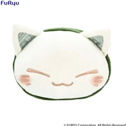 Big Plushies>Nemuneko Cat Big Plush Toy Green Scarf Ver.
