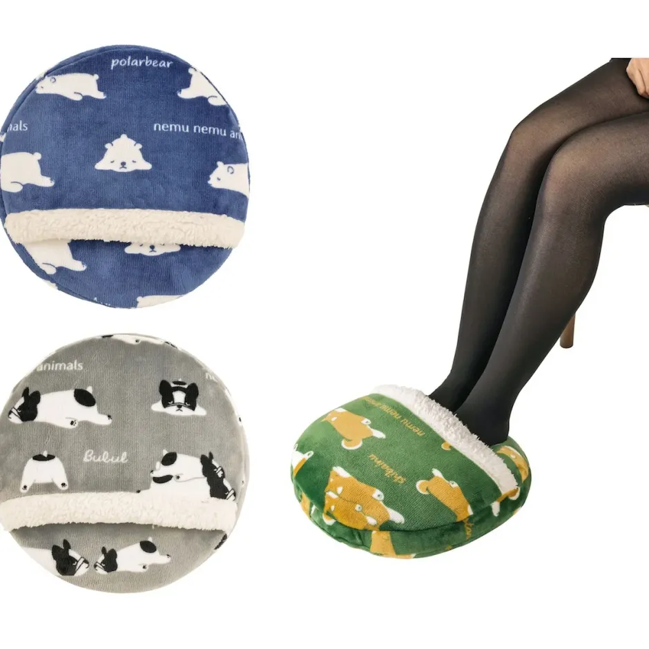 Footwear>Nemu Nemu Animals Printed Foot Cushion Series