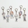 Neon Genesis Evangelion Retro Style Acrylic Keychain Box Set Clearance