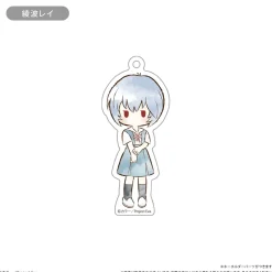 Neon Genesis Evangelion Retro Style Acrylic Keychain Box Set Clearance