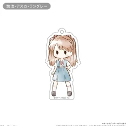 Neon Genesis Evangelion Retro Style Acrylic Keychain Box Set Clearance