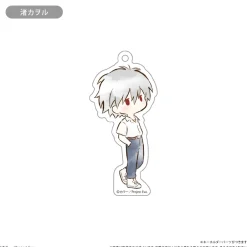 Neon Genesis Evangelion Retro Style Acrylic Keychain Box Set Clearance
