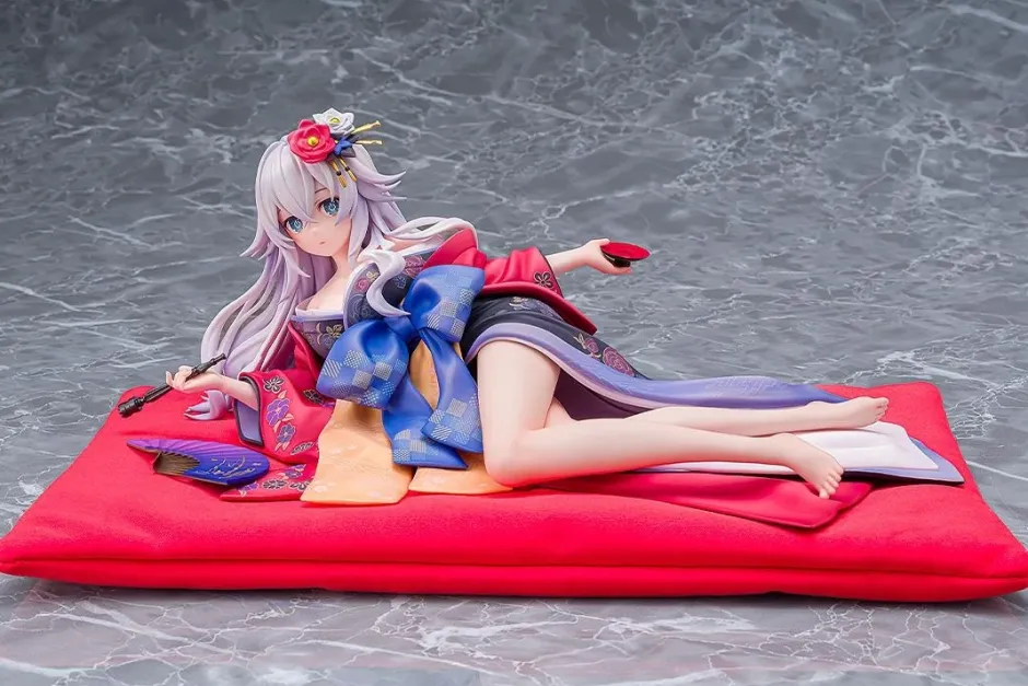 Bishoujo Figures|Scale Figures>Neptunia x Senran Kagura: Ninja Wars Purple Heart: Kimono Ver. 1/7 Scale Figure