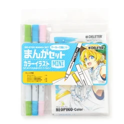 Pens & Writing Supplies>New Deleter Manga Set Color Illust Mini