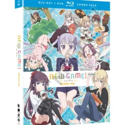 Anime Dvd/Blu-Ray>New Game!: Season 1 Blu-ray/DVD Combo Pack