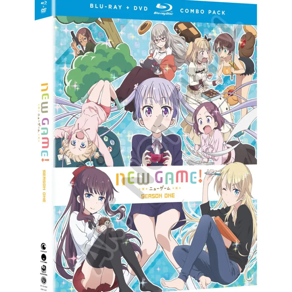 Anime Dvd/Blu-Ray>New Game!: Season 1 Blu-ray/DVD Combo Pack
