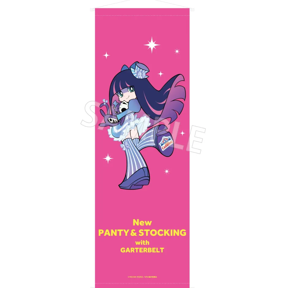 Tapestries>New Panty & Stocking with Garterbelt B2 Half-sized Tapestry Carnival Ver.