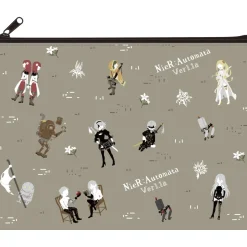 Pouches & Other Cases>NieR: Automata Ver 1.1a Yuru Pallet Flat Pouch