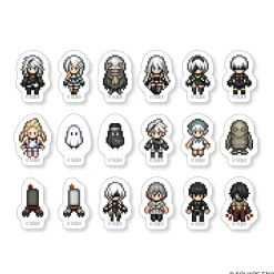 Stickers>NieR Series Flake Sticker Pixel Art Ver.