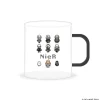 Mugs & Glasses>NieR Series Glass Mug Pixel Art Ver.