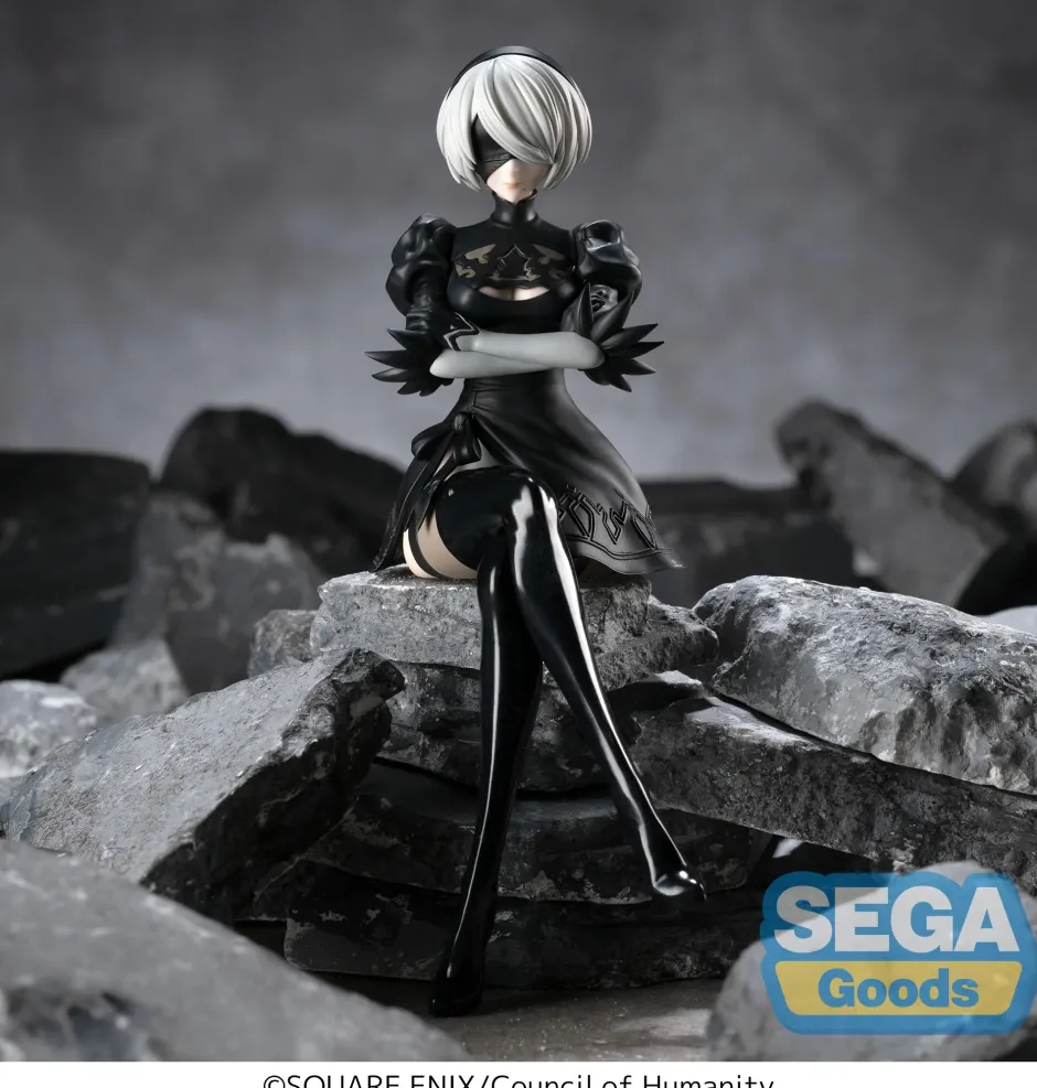 Bishoujo Figures>NieR: Automata Ver 1.1a 2B Premium Perching Figure (Re-run)
