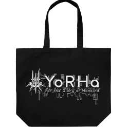 NieR: Automata Ver 1.1A YoRHa Corps Large Tote Bag Black Outlet