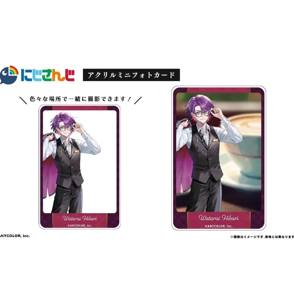NIJISANJI VOLTACTION Collaboration Glasses Watarai Hibari Model & Goods Set Online