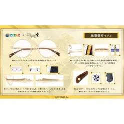NIJISANJI VOLTACTION Collaboration Glasses Fura Kanato Model & Goods Set Hot
