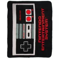 Nintendo NES Controller Throw Blanket Outlet