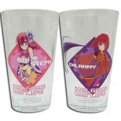 Mugs & Glasses>No Game No Life Drinking Glass Set 2