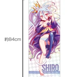 Towels>No Game No Life Hybrid Face Towel Shiro