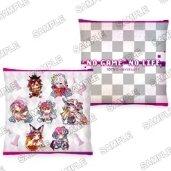 Cushions>No Game No Life 10th Anniversary Cushion (Multiple Characters)
