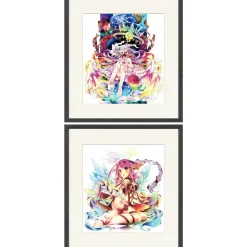 Fine Art>No Game No Life 10th Anniversary Framed Art Print Replica Collection