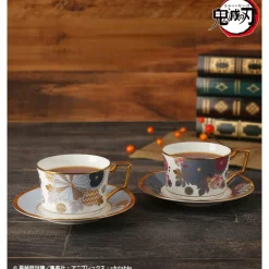Mugs & Glasses>Noritake × Demon Slayer: Kimetsu no Yaiba Inosuke Hashibira & Tengen Uzui Cup & Saucer Set