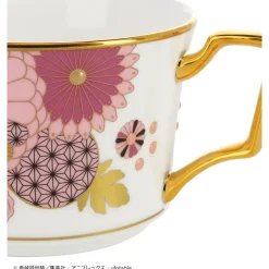 Noritake × Demon Slayer: Kimetsu no Yaiba Nezuko Kamado & Zenitsu Agatsuma Cup & Saucer Set Sale
