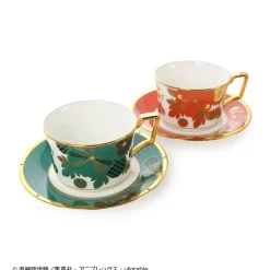Noritake × Demon Slayer: Kimetsu no Yaiba Tanjiro Kamado & Kyojuro Rengoku Cup & Saucer Set Clearance