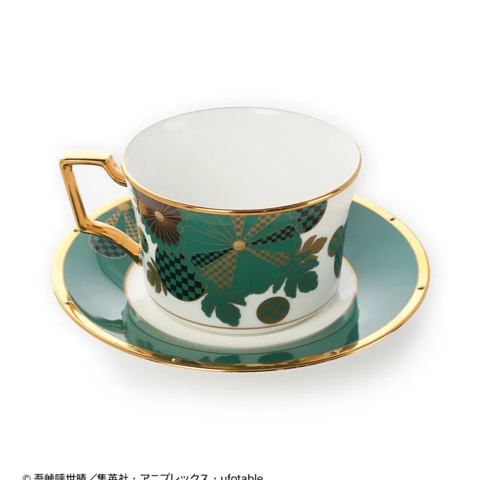 Noritake × Demon Slayer: Kimetsu no Yaiba Tanjiro Kamado & Kyojuro Rengoku Cup & Saucer Set Clearance