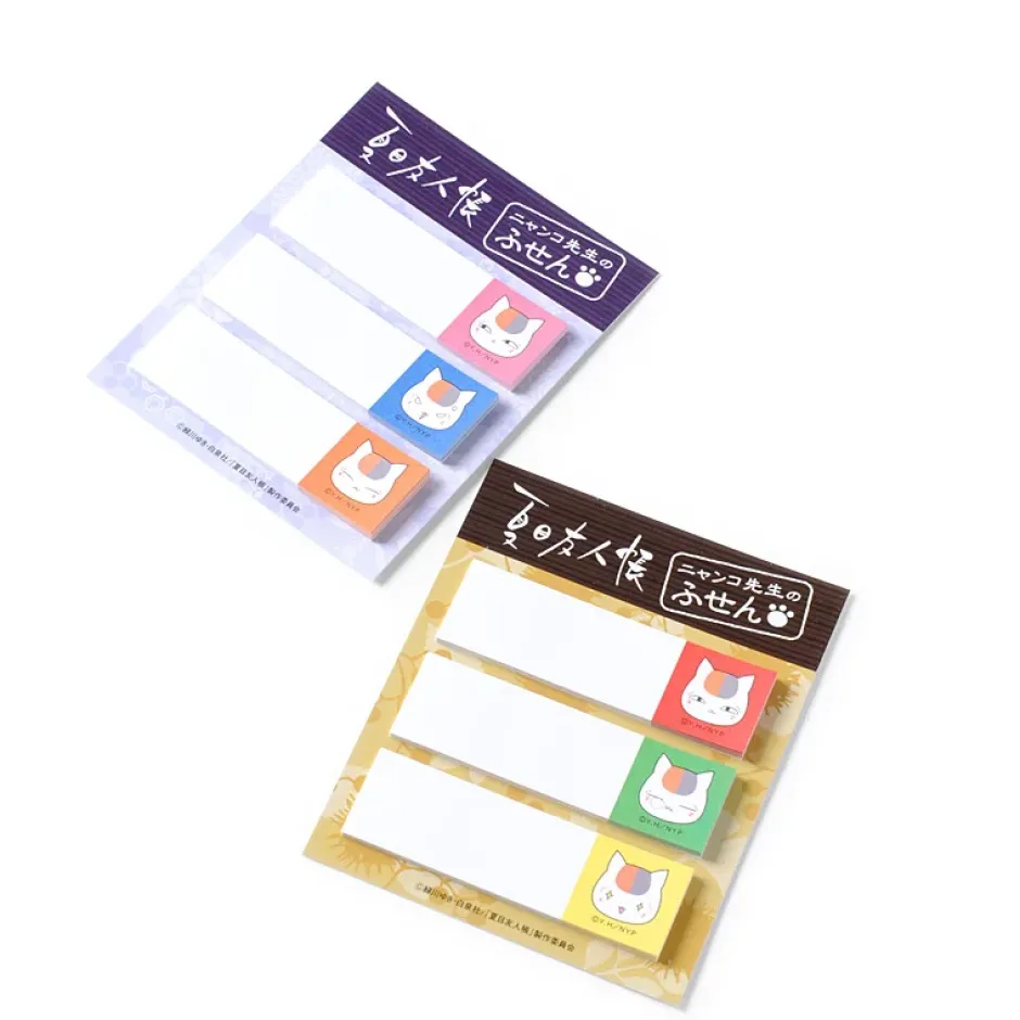 Notebooks & Memo Pads>Nyanko-Sensei Sticky Notes | Natsume’s Book of Friends