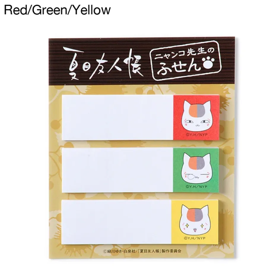 Notebooks & Memo Pads>Nyanko-Sensei Sticky Notes | Natsume’s Book of Friends