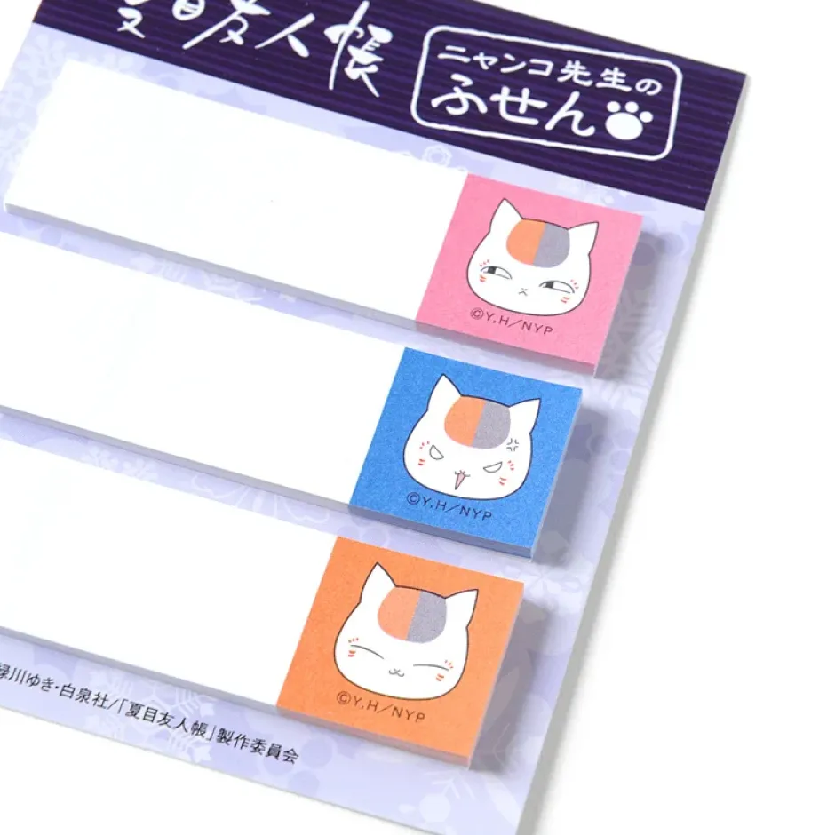 Notebooks & Memo Pads>Nyanko-Sensei Sticky Notes | Natsume’s Book of Friends