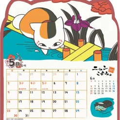 Calendars>Nyankoyomi (Natsume's Book of Friends) 2021 Desktop Calendar