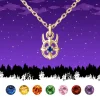 Jewelry & Hair Accessories>Obey Me! 10K Yellow Gold Logo Necklace