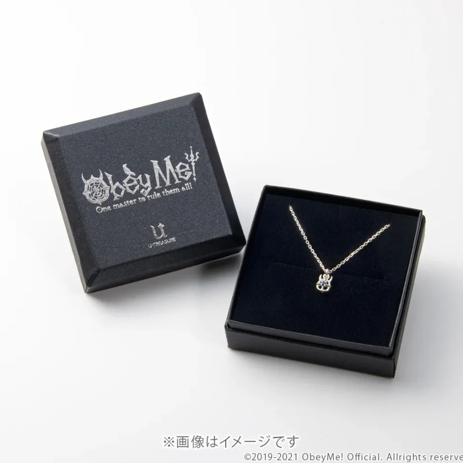 Jewelry & Hair Accessories>Obey Me! 10K Yellow Gold Logo Necklace
