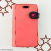 Smartphone Cases>OJAGADESIGN Super Sonico Pink x Black Diary iPhone6/6s Case