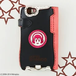 Smartphone Cases>OJAGADESIGN Super Sonico Pink x Black Diary iPhone6/6s Case