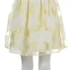 Bottoms>OLIVE des OLIVE Floral Organdy Skirt