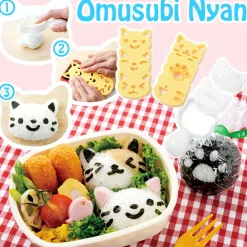 Cookware & Kitchen Tools>Omusubi Nyan Charaben Kitchen Tool Set