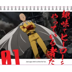 One-Punch Man Perpetual Desktop Calendar Sale
