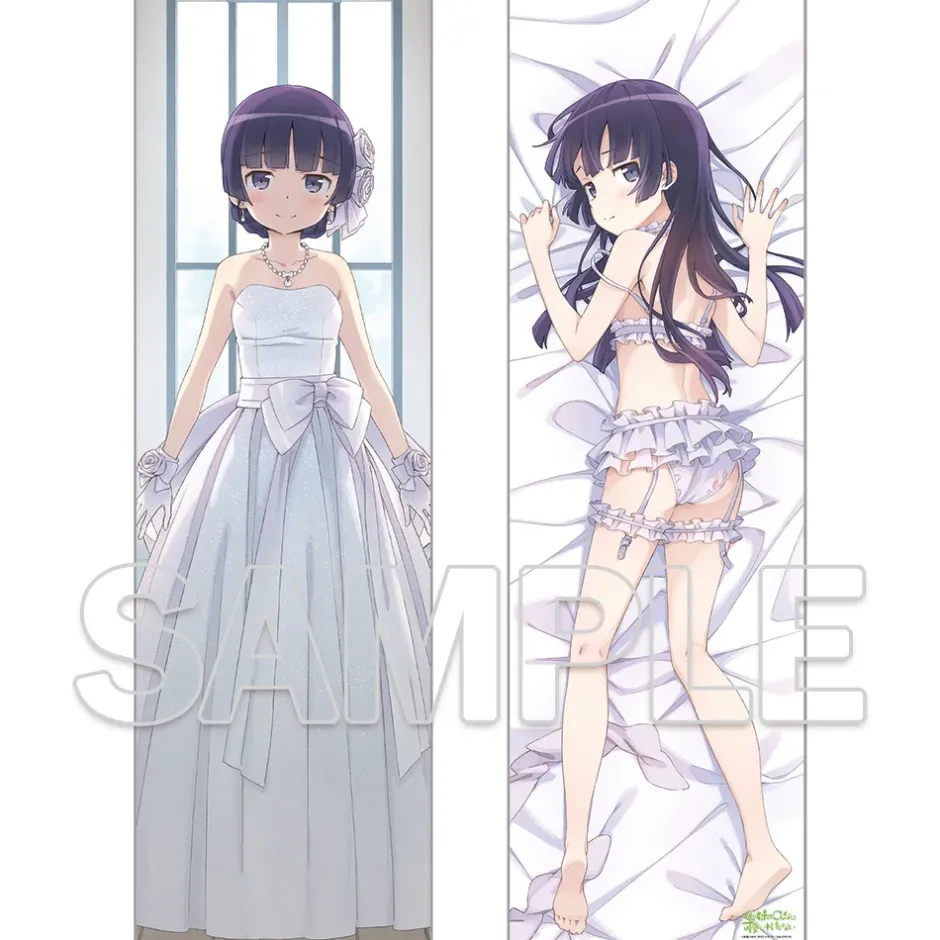 Cushions>OreImo 15th Anniversary Commemorative Body Pillow Cover Kuroneko