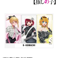 Oshi no Ko A3-Size Matte Effect Poster Ruby & Kana Arima & Mem-Cho: Rock Band Ver. New