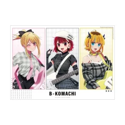 Oshi no Ko A3-Size Matte Effect Poster Ruby & Kana Arima & Mem-Cho: Rock Band Ver. New