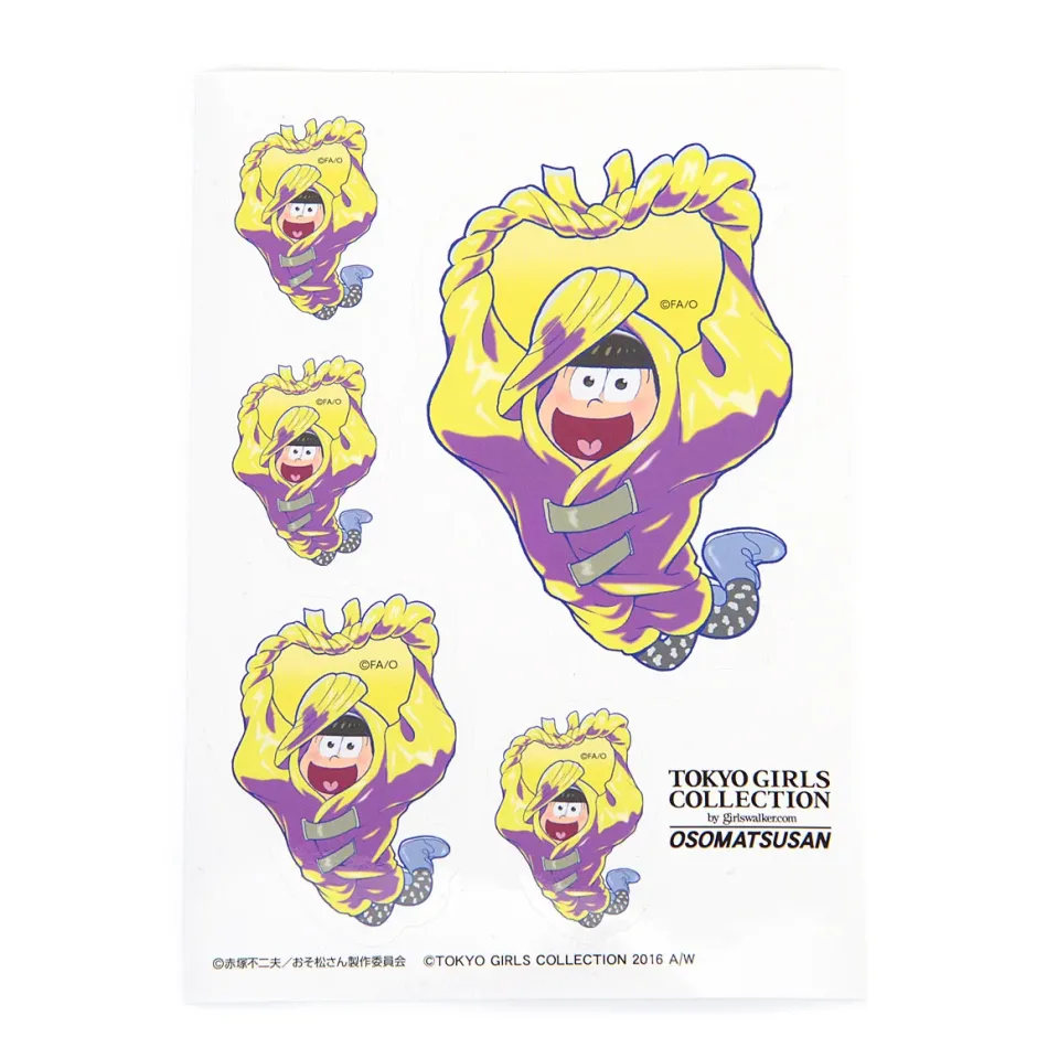 Stickers|Postcards>Osomatsu-san x Tokyo Girls Collection Oshimatsu Special Book: Jyushimatsu