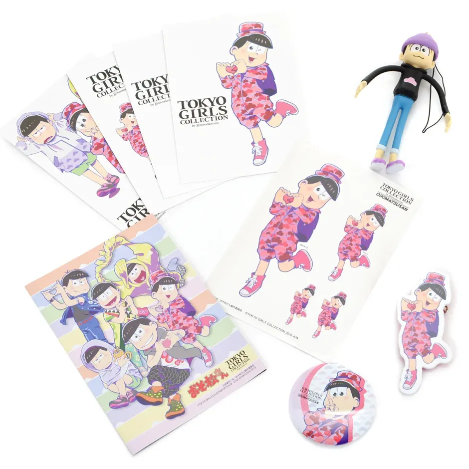Stickers|Postcards>Osomatsu-san x Tokyo Girls Collection Oshimatsu Special Book: Todomatsu