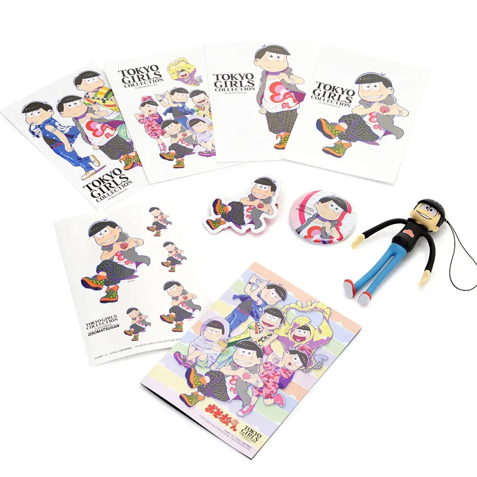 Stickers|Postcards>Osomatsu-san x Tokyo Girls Collection Oshimatsu Special Book: Osomatsu